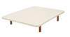 Base tapizada Poligon Jacuard